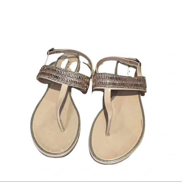 Aldo women beige sandals - Picture 3 of 6